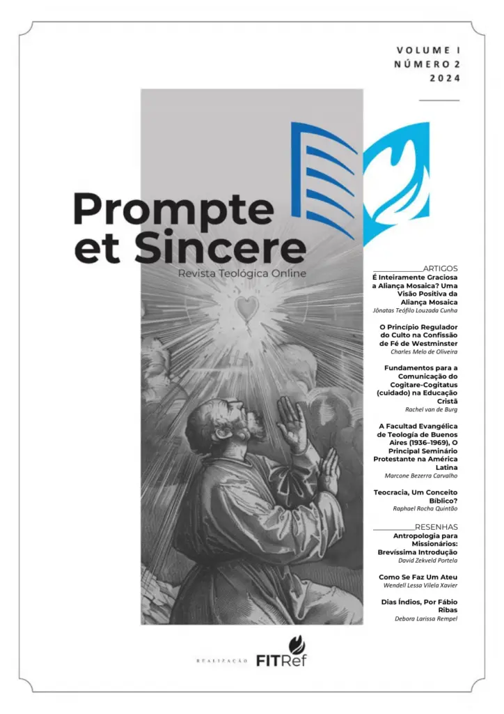 Capa da Prompte et Sincere — volume 1, número 2, 2024